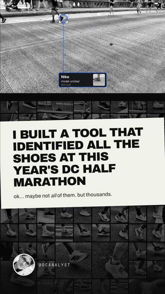 First slide of Shoes of DC Half